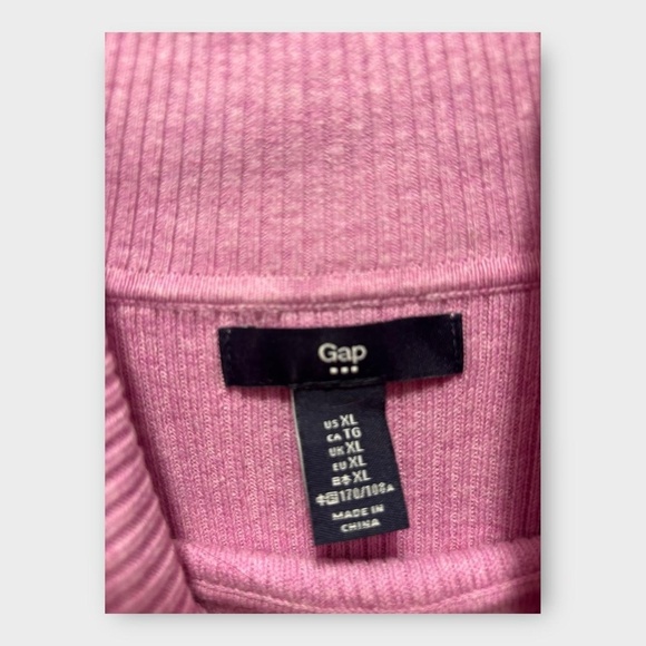 Gap Pink turtleneck sweater - Picture 3 of 5